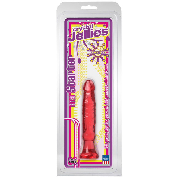 Розовый анальный стимулятор Crystal Jellies 6 Anal Starter - 11,9 см. Розовый анальный стимулятор Crystal Jellies 6 Anal Starter - 11,9 см.