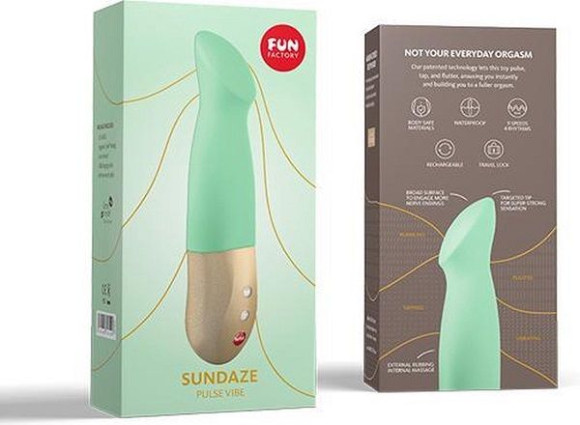 Салатовый вибратор Pulse Vibe Sundaze - 17 см. Салатовый вибратор Pulse Vibe Sundaze - 17 см.