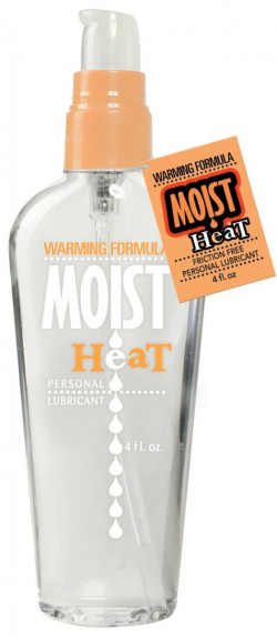 Разогревающая смазка Moist Heat Warming Body Lotion - 120 мл.