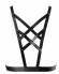 Чёрная упряжь MAZE Cross Cleavage Harness Чёрная упряжь MAZE Cross Cleavage Harness