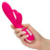Розовый силиконовый вибратор с клиторальным отростком Signature Silicone Ultra-Soft Rabbit - 22,75 см. Розовый силиконовый вибратор с клиторальным отростком Signature Silicone Ultra-Soft Rabbit - 22,75 см.