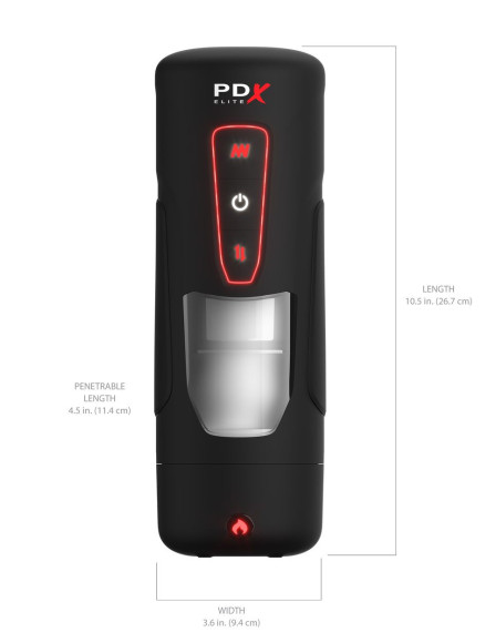 Автоматический мастурбатор с функцией нагрева Milk Me Hotter Автоматический мастурбатор с функцией нагрева Milk Me Hotter