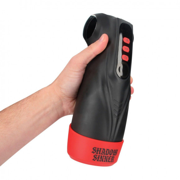 Интерактивный мастурбатор Raven с вакуумом, вибрацией и подсветкой Интерактивный мастурбатор Raven с вакуумом, вибрацией и подсветкой