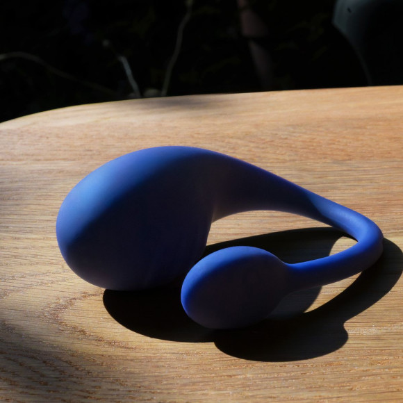 Синее виброяйцо Aurora