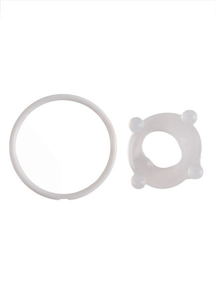 Эрекционное кольцо с 4 стимулирующими шариками Эрекционное кольцо с 4 стимулирующими шариками