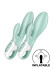 Зеленый вибратор-кролик Satisfyer Air Pump Bunny 5+ с функцией расширения - 20,4 см. Зеленый вибратор-кролик Satisfyer Air Pump Bunny 5+ с функцией расширения - 20,4 см.
