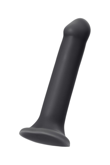 Черный фаллос на присоске Silicone Bendable Dildo XL - 20 см. Черный фаллос на присоске Silicone Bendable Dildo XL - 20 см.