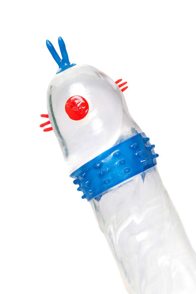 Стимулирующий презерватив «Убойный бурильщик» с ароматом тропических фруктов - 1 шт. Стимулирующий презерватив «Убойный бурильщик» с ароматом тропических фруктов - 1 шт.