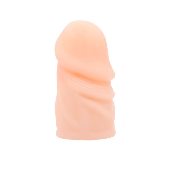 Насадка-удлинитель на пенис фаллической формы - 7,5 см. Насадка-удлинитель на пенис фаллической формы - 7,5 см.