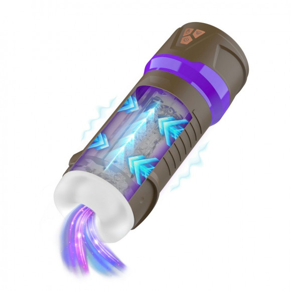 Интерактивный мастурбатор Misty с вакуумом, вибрацией и сжатием Интерактивный мастурбатор Misty с вакуумом, вибрацией и сжатием