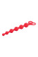 Красная анальная цепочка Ribbed Silicone Anal Beads - 26 см. Красная анальная цепочка Ribbed Silicone Anal Beads - 26 см.