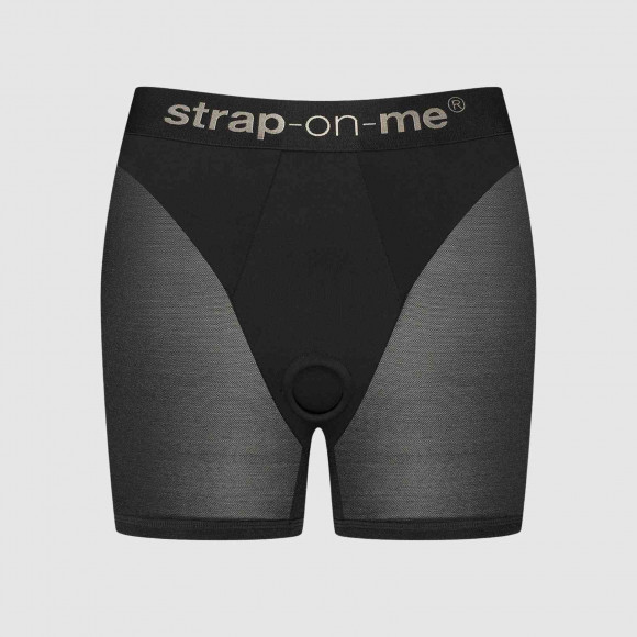 Трусики-шорты для фиксации насадок Strap-on-me Harness Lingerie Halo - size S