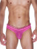 Мужские трусы-слипы из мягкой полупрозрачной ярко-розовой ткани Мужские трусы-слипы из мягкой полупрозрачной ярко-розовой ткани