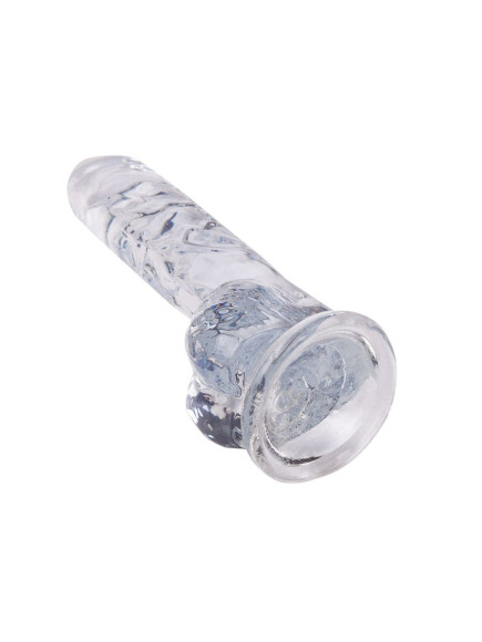 Прозрачный фаллоимитатор Luminous - 20 см. Прозрачный фаллоимитатор Luminous - 20 см.