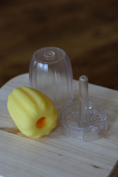 Желтый мастурбатор-яйцо Bisedze Желтый мастурбатор-яйцо Bisedze