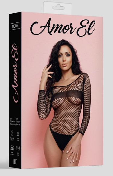 Сексуальное боди-сетка с рукавами Сексуальное боди-сетка с рукавами