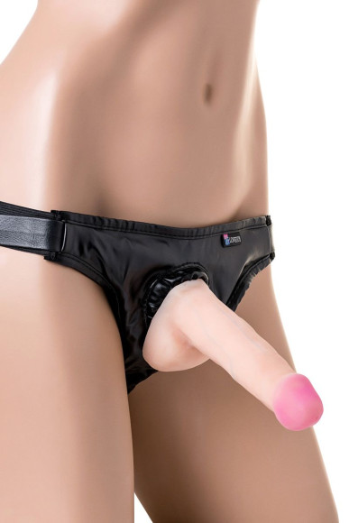 Трусики харнесс премиум класса с 2 насадками WOMAN CUBA Трусики харнесс премиум класса с 2 насадками WOMAN CUBA