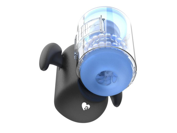 Инновационный робот-мастурбатор Black Knight с массажем бусинами Инновационный робот-мастурбатор Black Knight с массажем бусинами