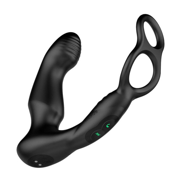 Черный двухмоторный массажер простаты Nexus Simul8 Wave Edition Черный двухмоторный массажер простаты Nexus Simul8 Wave Edition
