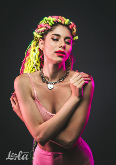 Серебристый ошейник Embrace с ключиком Серебристый ошейник Embrace с ключиком