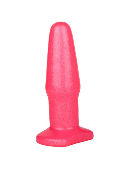 Розовый гелевый плаг на подставке - 14 см. Розовый гелевый плаг на подставке - 14 см.