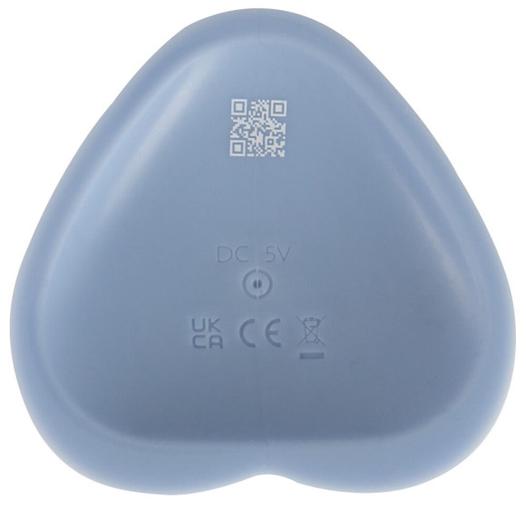 Голубой вибростимулятор на присоске Heart Guy - 17 см. Голубой вибростимулятор на присоске Heart Guy - 17 см.