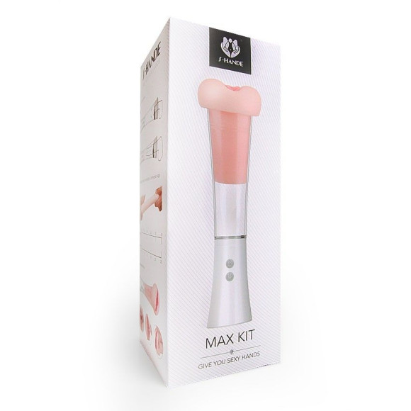 Автоматическая вакуумная помпа с реалистичной мягкой вставкой Max Kit Автоматическая вакуумная помпа с реалистичной мягкой вставкой Max Kit