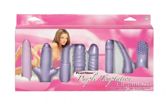 Фиолетовый вибронабор Purple Temptation Фиолетовый вибронабор Purple Temptation