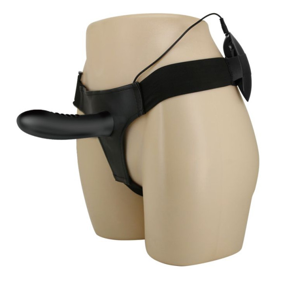 Полый страпон с вибрацией Myron - 18,5 см. Полый страпон с вибрацией Myron - 18,5 см.