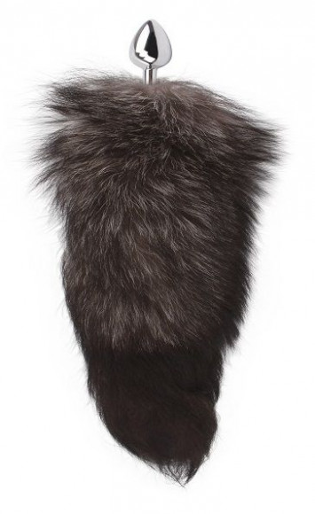 Серебристая анальная пробка с хвостом Tantalizing Foxy Anal Plug Серебристая анальная пробка с хвостом Tantalizing Foxy Anal Plug