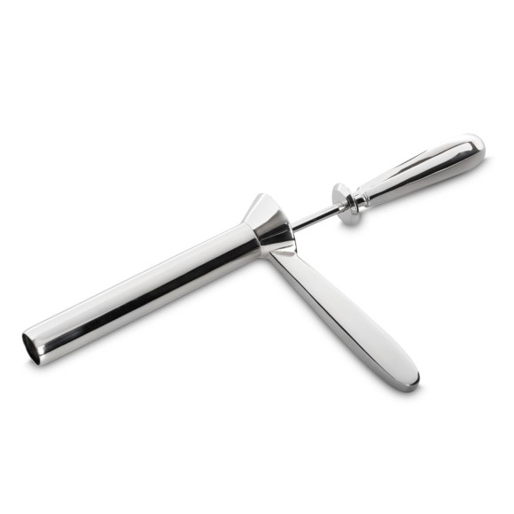 Серебристый анальный расширитель Sinner Kelly Anal Scope Серебристый анальный расширитель Sinner Kelly Anal Scope