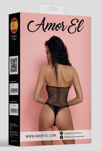 Пикантное сетчатое боди на молнии Пикантное сетчатое боди на молнии