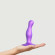 Фиолетовая насадка Strap-On-Me Dildo Plug Curvy size S