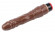 Коричневый вибратор-реалистик 8.8” Vibe Cock - 21,5 см.