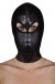 Черная маска Extreme Leather Hood