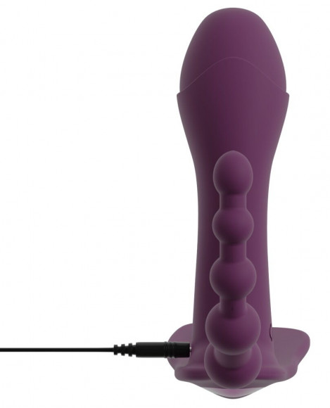 Фиолетовый вибратор для ношения в трусиках ARIVA RC Panty Vibrator