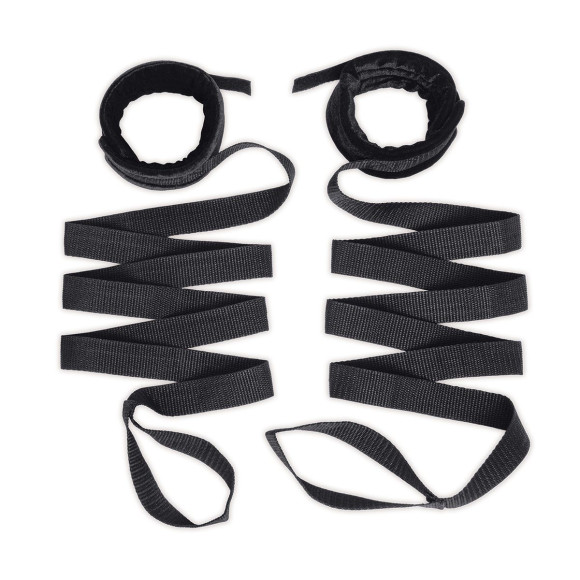 Эротический набор 4PC Bondage Bed Strap & Flogger Kit Эротический набор 4PC Bondage Bed Strap & Flogger Kit