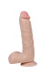 Телесный реалистичный фаллоимитатор с мошонкой Real - 21 см. Телесный реалистичный фаллоимитатор с мошонкой Real - 21 см.