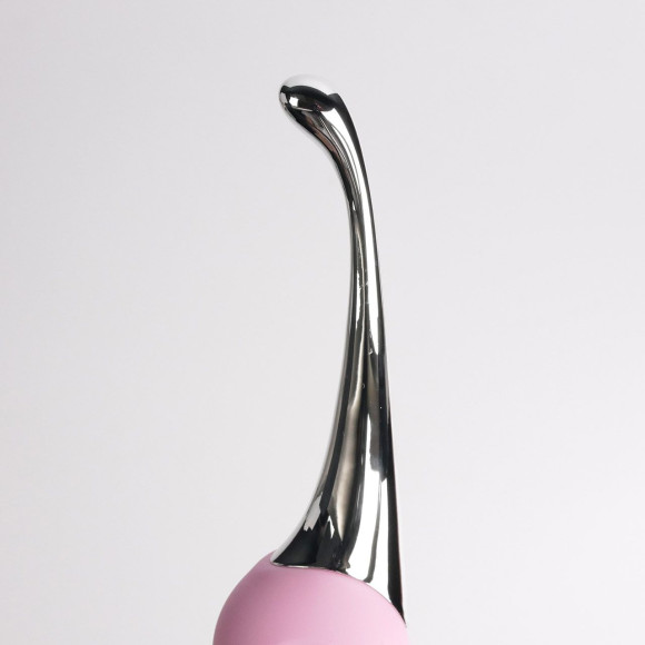 Розовый клиторальный вибростимулятор Youvic Розовый клиторальный вибростимулятор Youvic