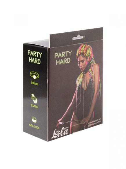 Черный ошейник Fetish с поводком Черный ошейник Fetish с поводком