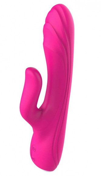 Ярко-розовый вибратор-кролик Flexible G-spot Vibe - 21 см. Ярко-розовый вибратор-кролик Flexible G-spot Vibe - 21 см.