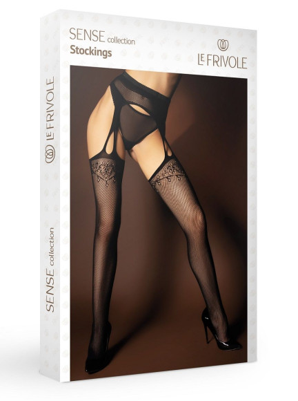 Чулки с поясом и готическим узором Чулки с поясом и готическим узором