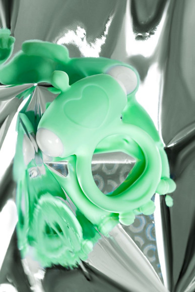 Зеленое виброкольцо на пенис Fowd Зеленое виброкольцо на пенис Fowd