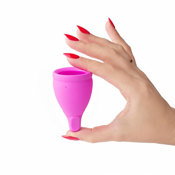 Розовая менструальная чаша Amphora M Розовая менструальная чаша Amphora M
